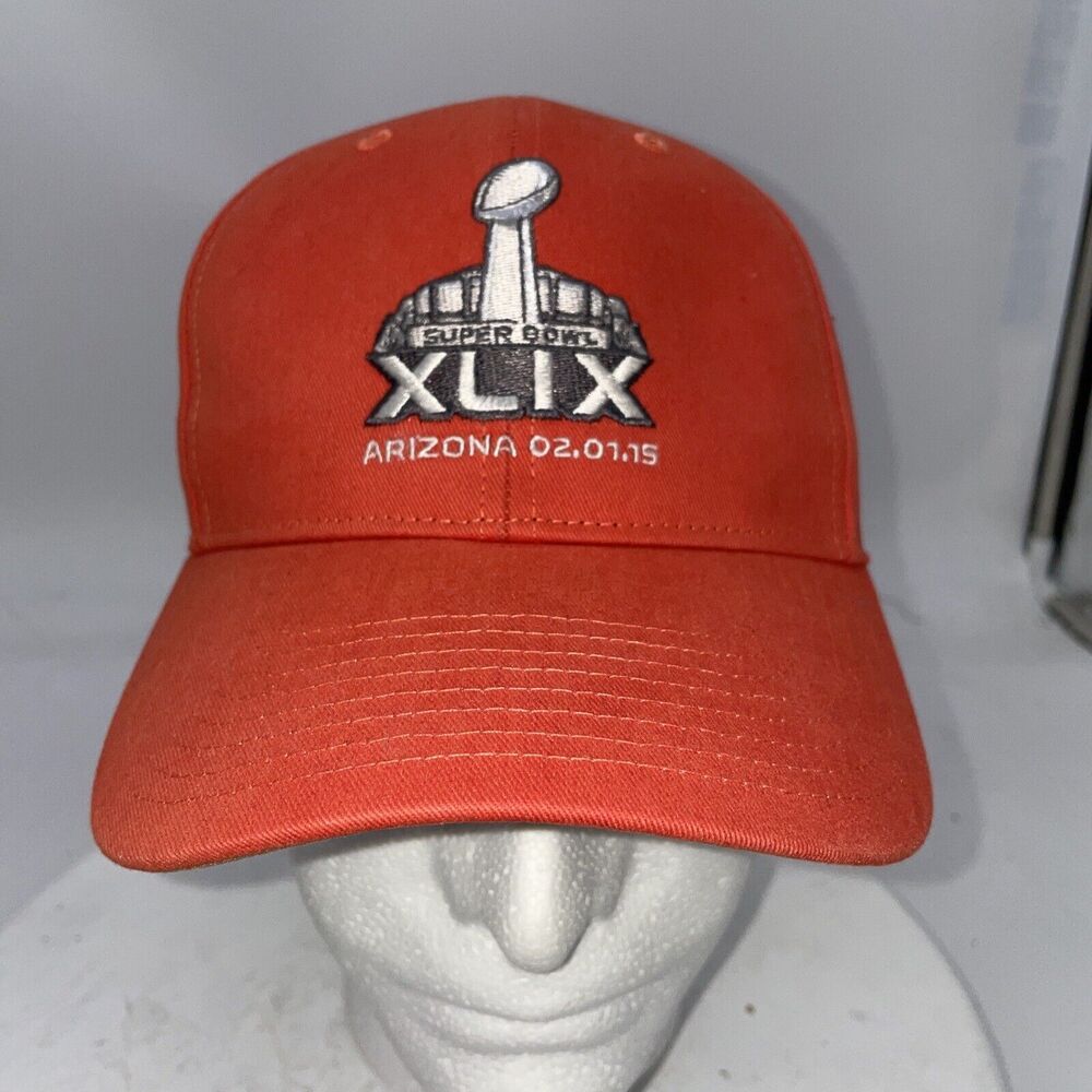Super Bowl XLIX Hat Cap Orange One Size '47 Brand Arizona NFL 02/01/2015